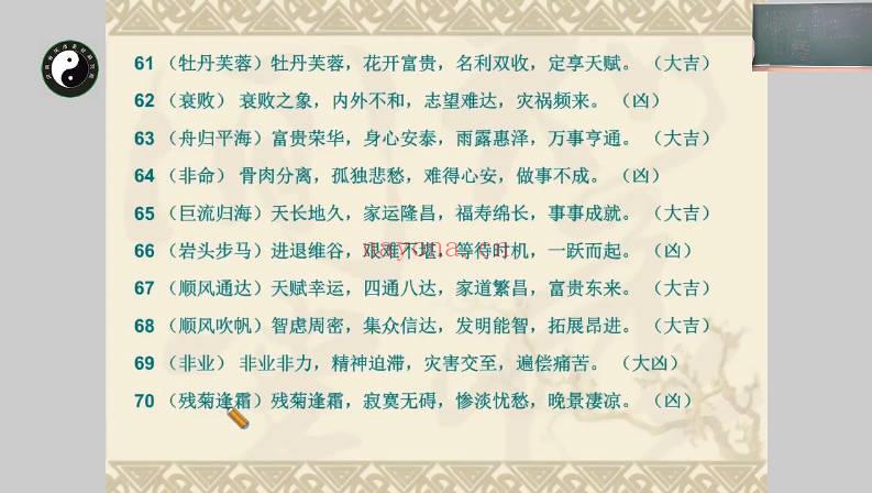 河洛易经学院张峪宁《姓名学名正言顺密训课》9集视频