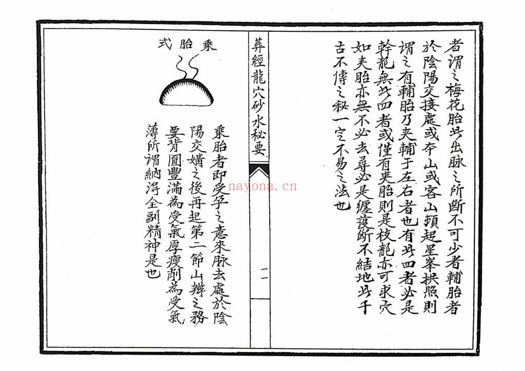 《葬经龙穴砂水秘要》9