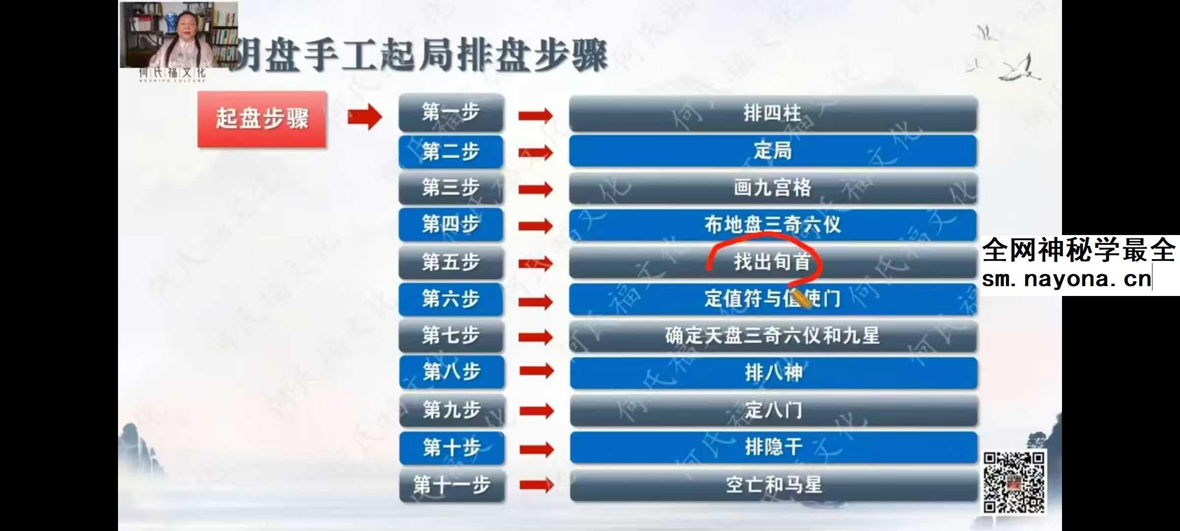 何泳慧《奇门遁甲全阶》47集