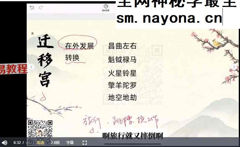 旺旺屋紫微斗数课程视频56集