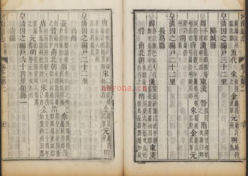 ［康熙］河南通志五十卷 清顾汧修 清张沐纂 清康熙三十四年 | 华中地区 | 县志下载 | 中国地方史志网
