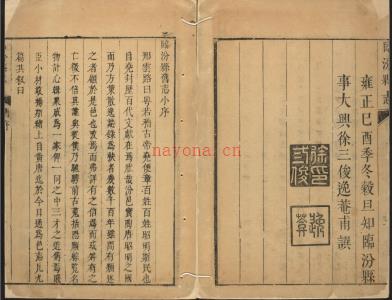 雍正临汾县志八卷.pdf下载 | 华北地区 | 县志下载 | 中国地方史志网