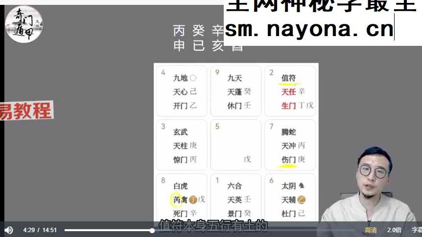 张九坤奇门2025年整理升级班视频+电子资料pdf