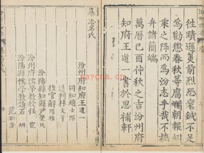 万历汾州府志十六卷.pdf下载 | 华北地区 | 县志下载 | 中国地方史志网