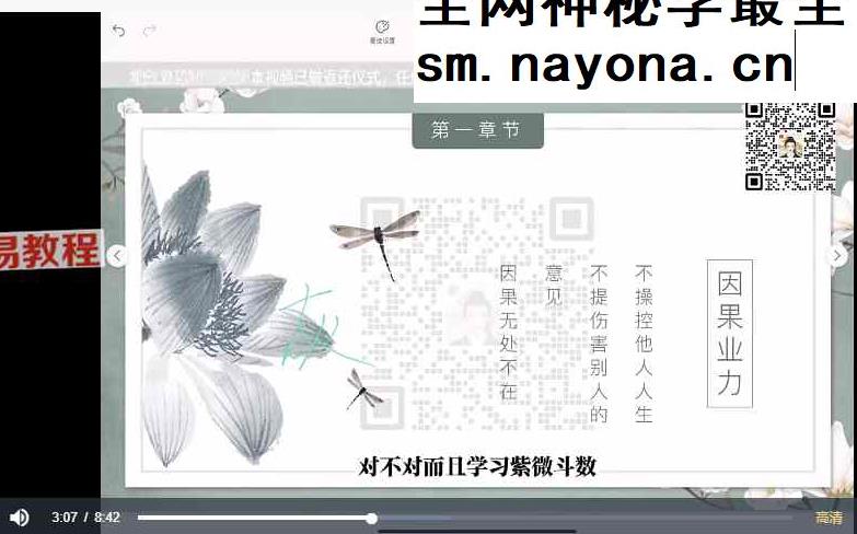 旺旺屋紫微斗数课程视频56集
