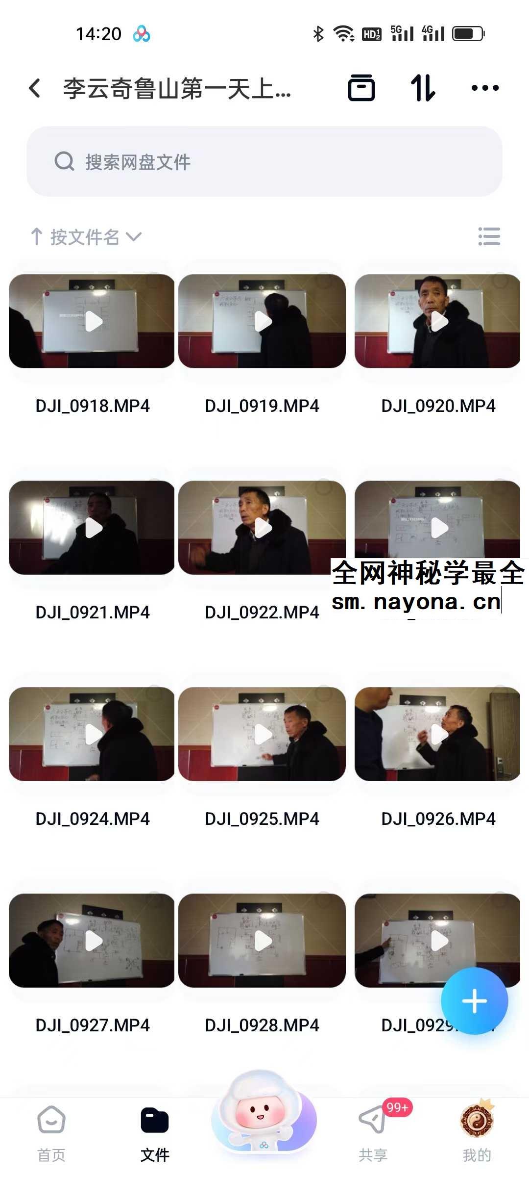 李云奇 鲁山面授班全集高清视频340G