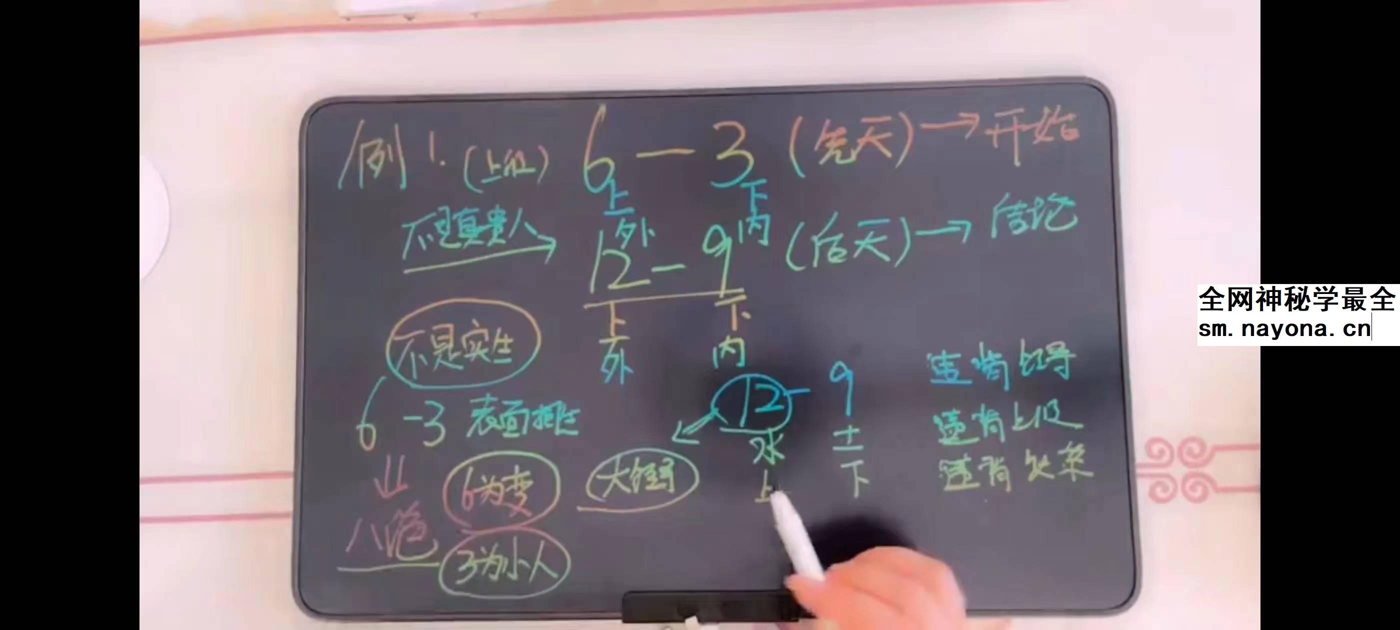 胡如锦老师《数字四柱三角定律提升班》全套课程共178集