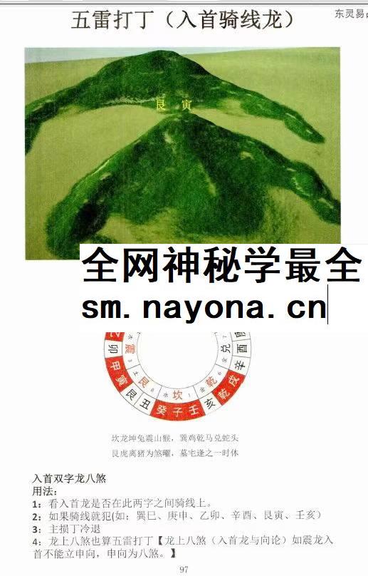 《东灵天星风水、理气卷》308页（高清彩色版）
