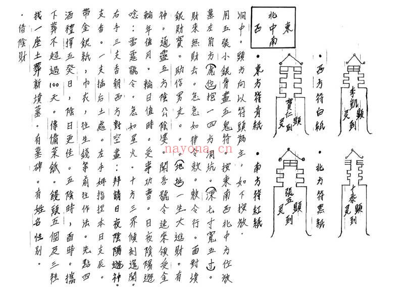 符咒秘本《茅山昆仑招财应用符法》67页.PDF电子版