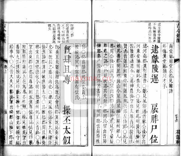 C0534_姓氏研究_古今姓汇_二.pdf[地方藏谱] - 家谱