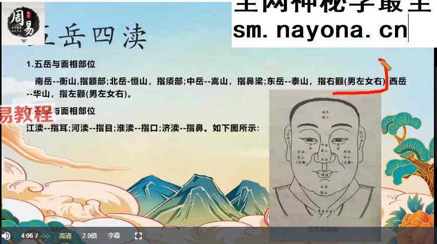 梓源居书苑《面相识人》24集视频