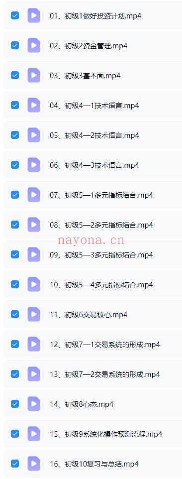 苏志荣 玄学股票期货基金《金融梅花易初级》视频课16集