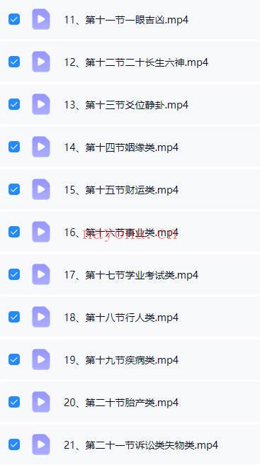 善因《六爻普惠版》视频课21集