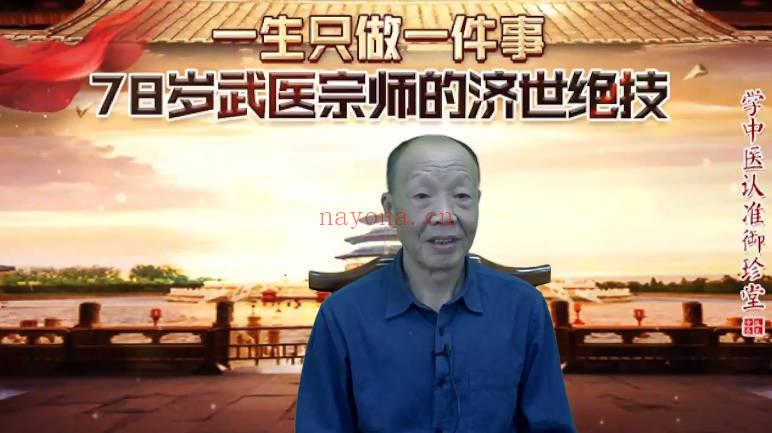 李文臣弟子班《李氏武医十大套路》视频课27集