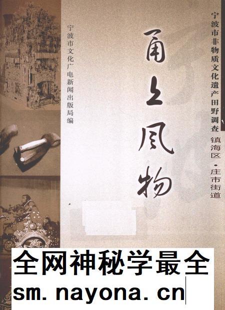 2009-甬上风物  宁波市非物质文化遗产田野调查  镇海区·庄市街道.pdf电子版_浙江省志插图