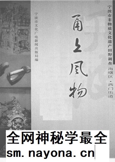 2009-甬上风物  宁波市非物质文化遗产田野调查  海曙区·西门街道.pdf电子版_浙江省志插图1