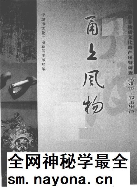 2010-甬上风物  宁波市非物质文化遗产田野调查  余姚市·凤山街道.pdf电子版_浙江省志插图1