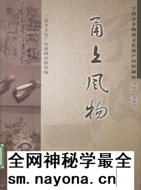 2010-甬上风物  宁波市非物质文化遗产田野调查  余姚市·梁弄镇.pdf电子版_浙江省志插图