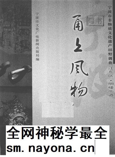 2010-甬上风物  宁波市非物质文化遗产田野调查  江东区·明楼街道.pdf电子版_浙江省志插图1