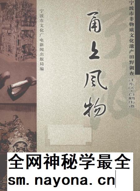 2010-甬上风物  宁波市非物质文化遗产田野调查  江东区·白鹤街道.pdf电子版_浙江省志插图