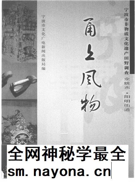 2010-甬上风物  宁波市非物质文化遗产田野调查  余姚市·阳明街道.pdf电子版_浙江省志插图1