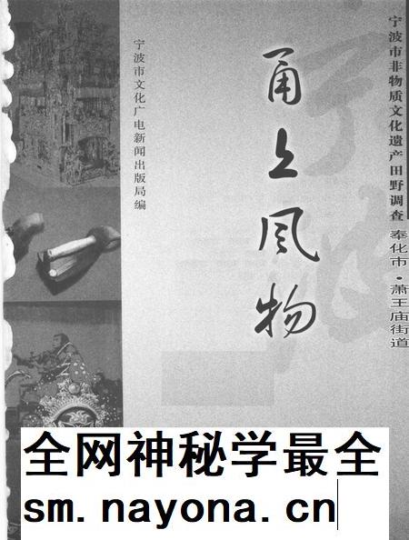 2009-甬上风物  宁波市非物质文化遗产田野调查  奉化市·萧王庙街道.pdf电子版_浙江省志插图1