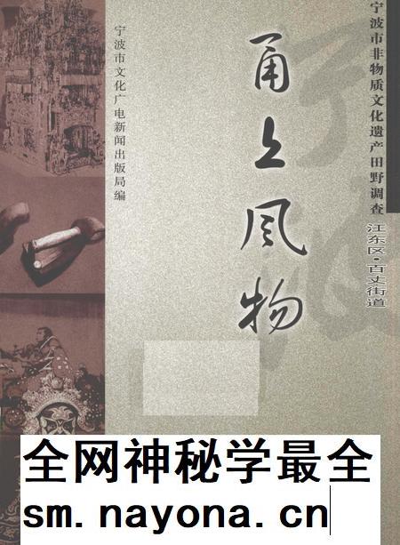 2010-甬上风物 宁波市非物质文化遗产田野调查 江东区·百丈街道.pdf电子版_浙江省志插图 2010-甬上风物 宁波市非物质文化遗产田野调查 江东区·百丈街道.pdf电子版_浙江省志插图
