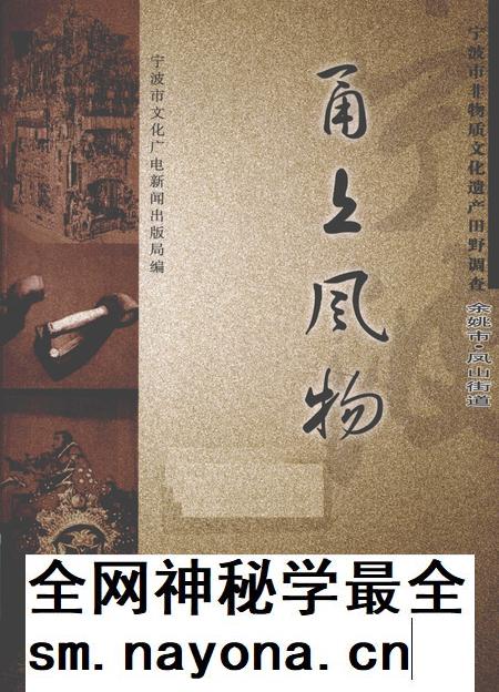 2010-甬上风物  宁波市非物质文化遗产田野调查  余姚市·凤山街道.pdf电子版_浙江省志插图