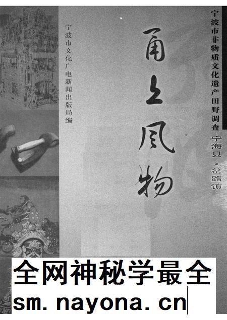 2008-甬上风物：宁波市非物质文化遗产田野调查  宁海县·岔路镇.pdf电子版_浙江省志插图1