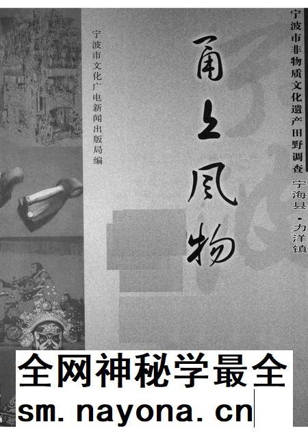 2008-甬上风物：宁波市非物质文化遗产田野调查  宁海县·力洋镇.pdf电子版_浙江省志插图1