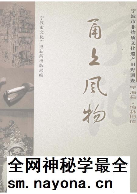 2008-甬上风物：宁波市非物质文化遗产田野调查  宁海县·梅林街道.pdf电子版_浙江省志插图