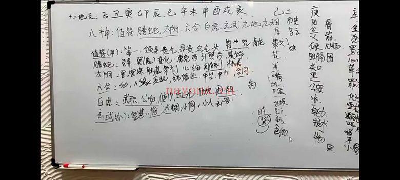丁晟轩《奇门遁甲第五期》教学视频23集