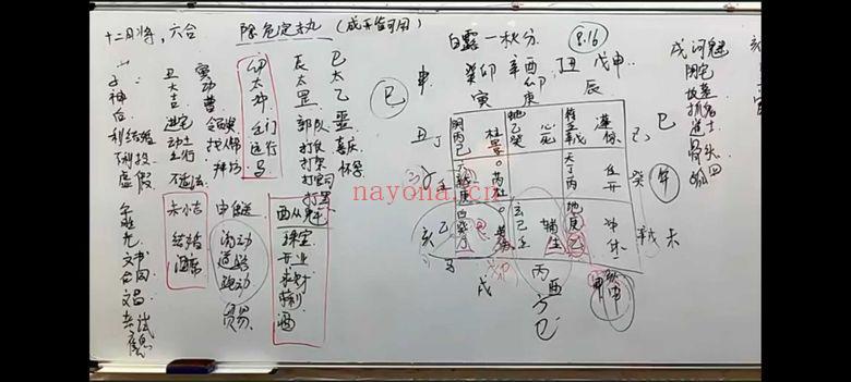 丁晟轩《奇门遁甲第五期》教学视频23集