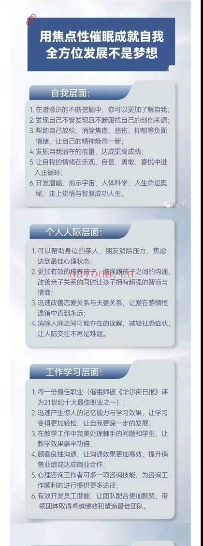 蔡仲淮博士《国际焦点性催眠技术实操班》视频课34集