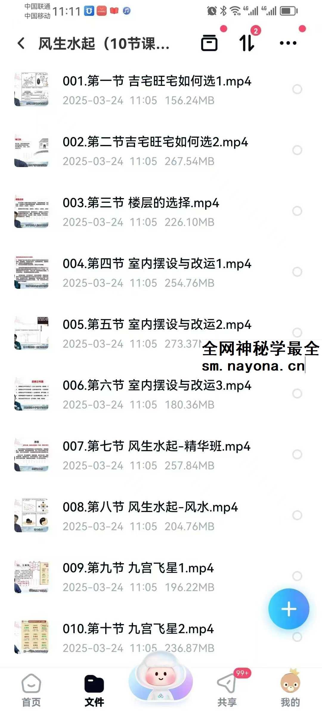 浩文（邵伟华弟子）风水、梅花易数、八字视频课程合集