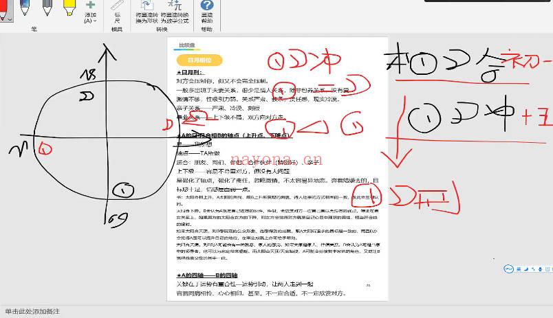 南萌《2025年占星合盘专题》视频课程13集