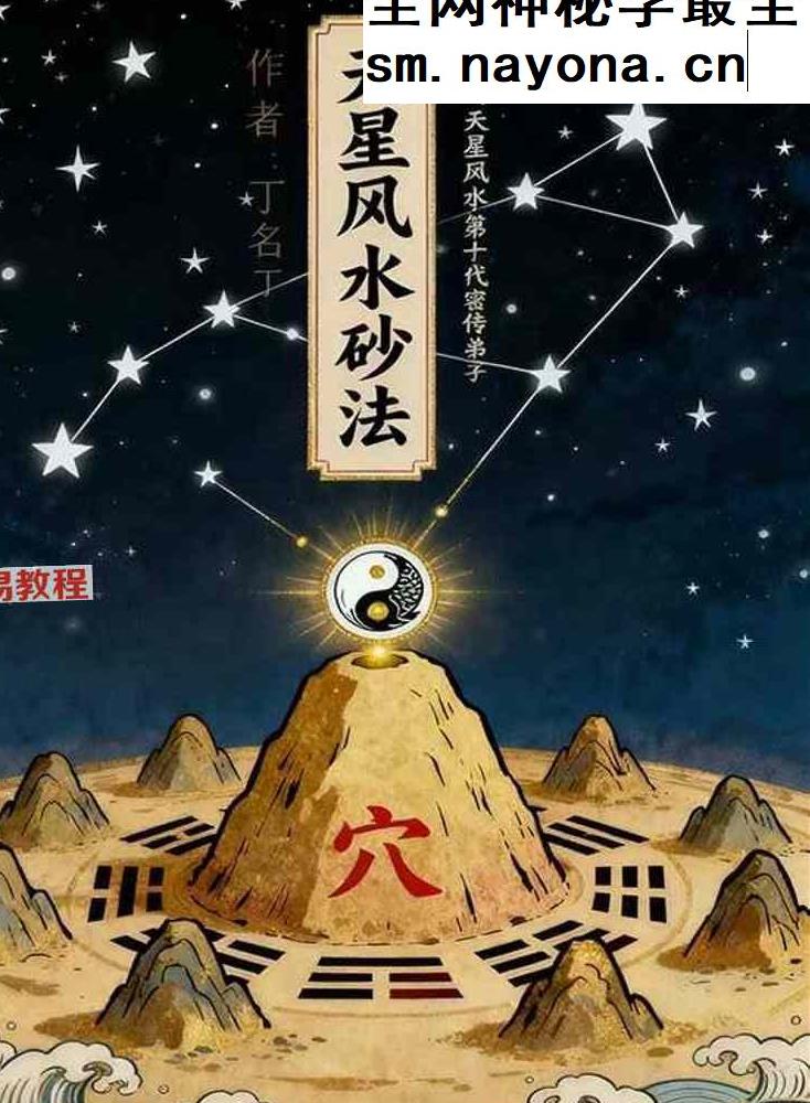 天星风水第十代密传弟子‼《天星龙穴,受教版+天星风水砂法》pdf 2册