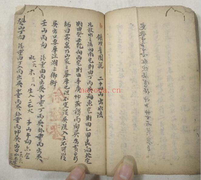 风水古籍《论八宅八方二十四向》仇高贤手抄本 90页双页版 国学古籍 第5张-古籍汇典 风水古籍《论八宅八方二十四向》仇高贤手抄本 90页双页版 国学古籍 第5张