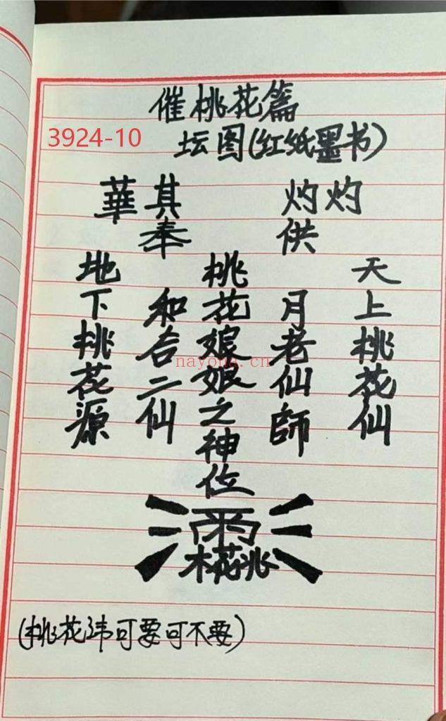 《桃花仙娘秘法》10