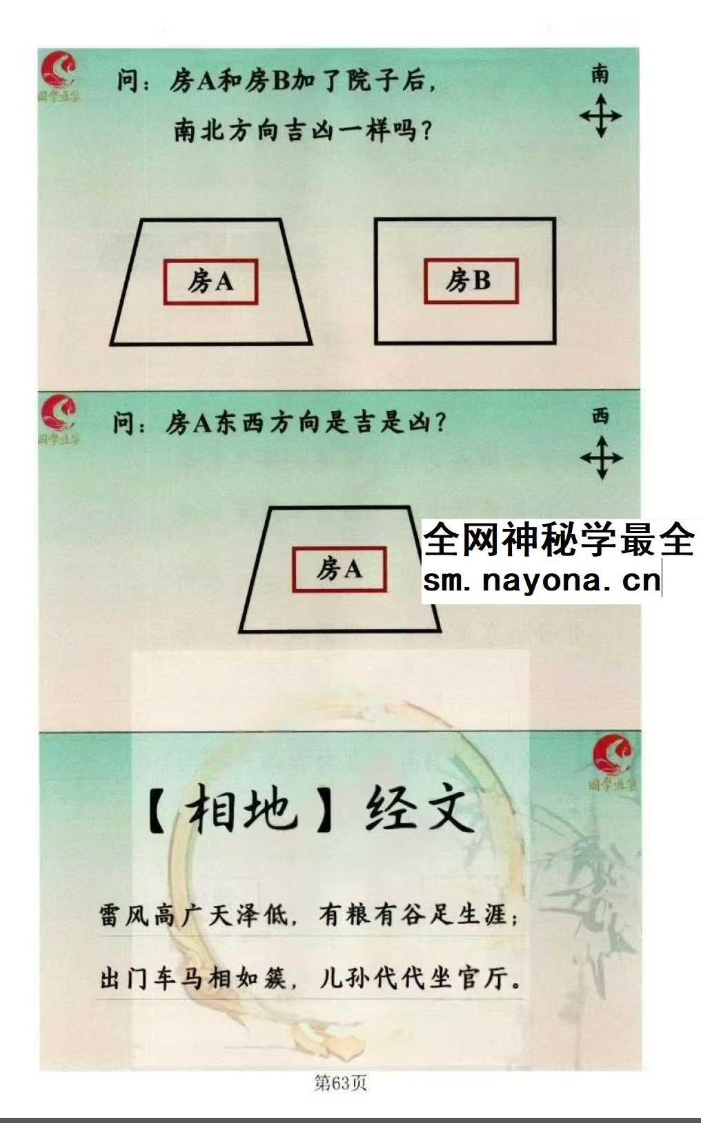 张秩也《金锁玉关、相地篇》290页