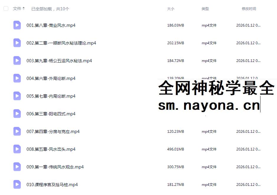 般若丞宴形家风水（高阶峦头技法）10集