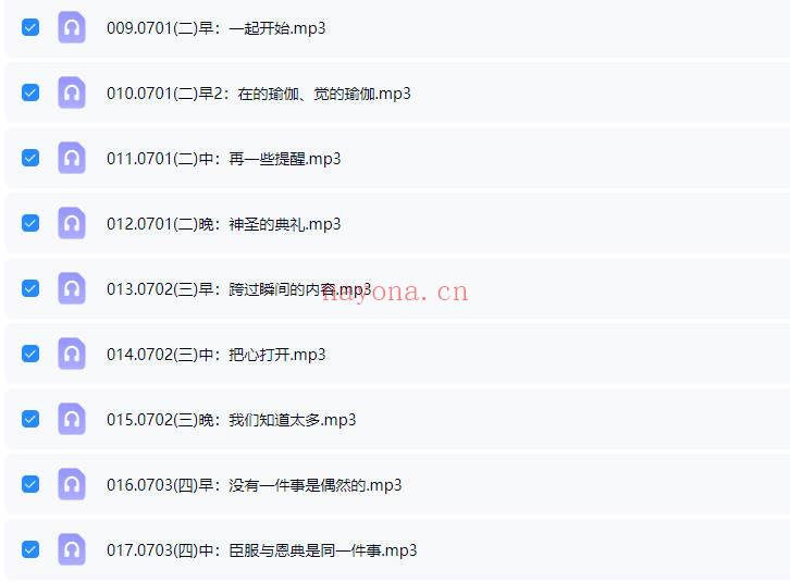 杨定一博士2025年【中道，中道到底】全球线上静心音频课200多节+配套文档