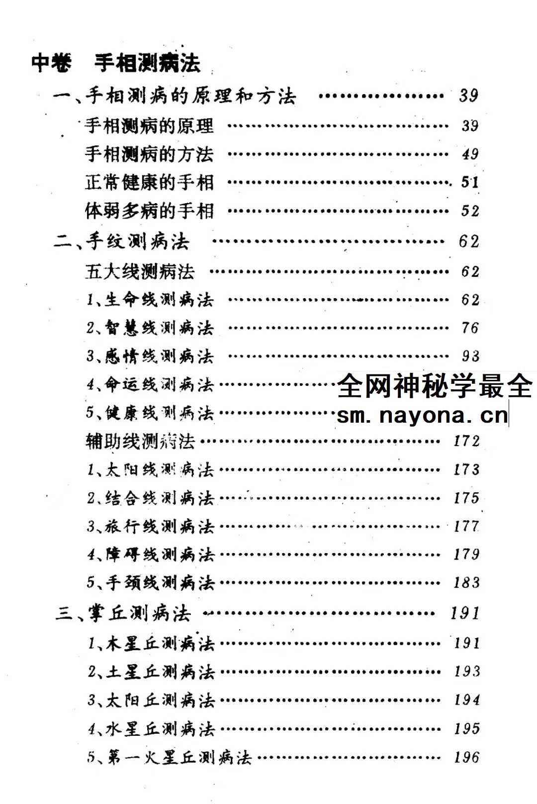洪丕谟 张文《手相测病大全》274页