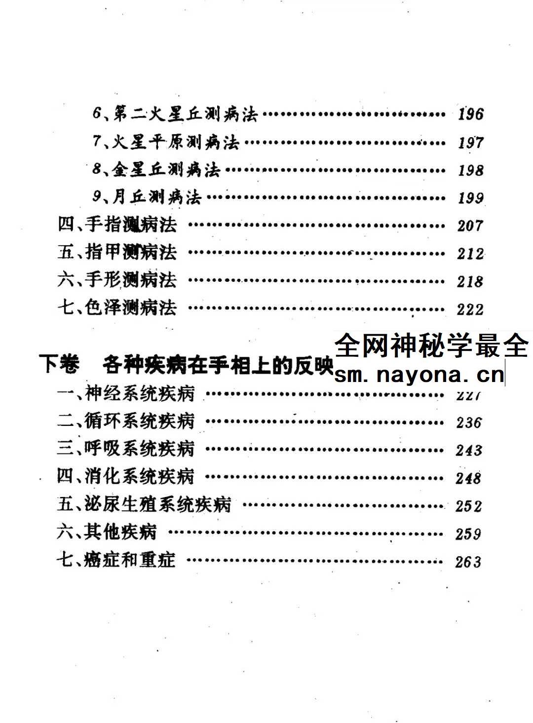 洪丕谟 张文《手相测病大全》274页