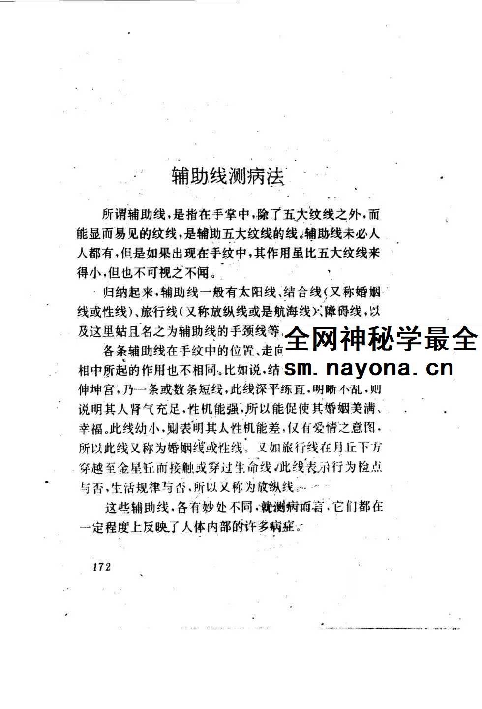 洪丕谟 张文《手相测病大全》274页
