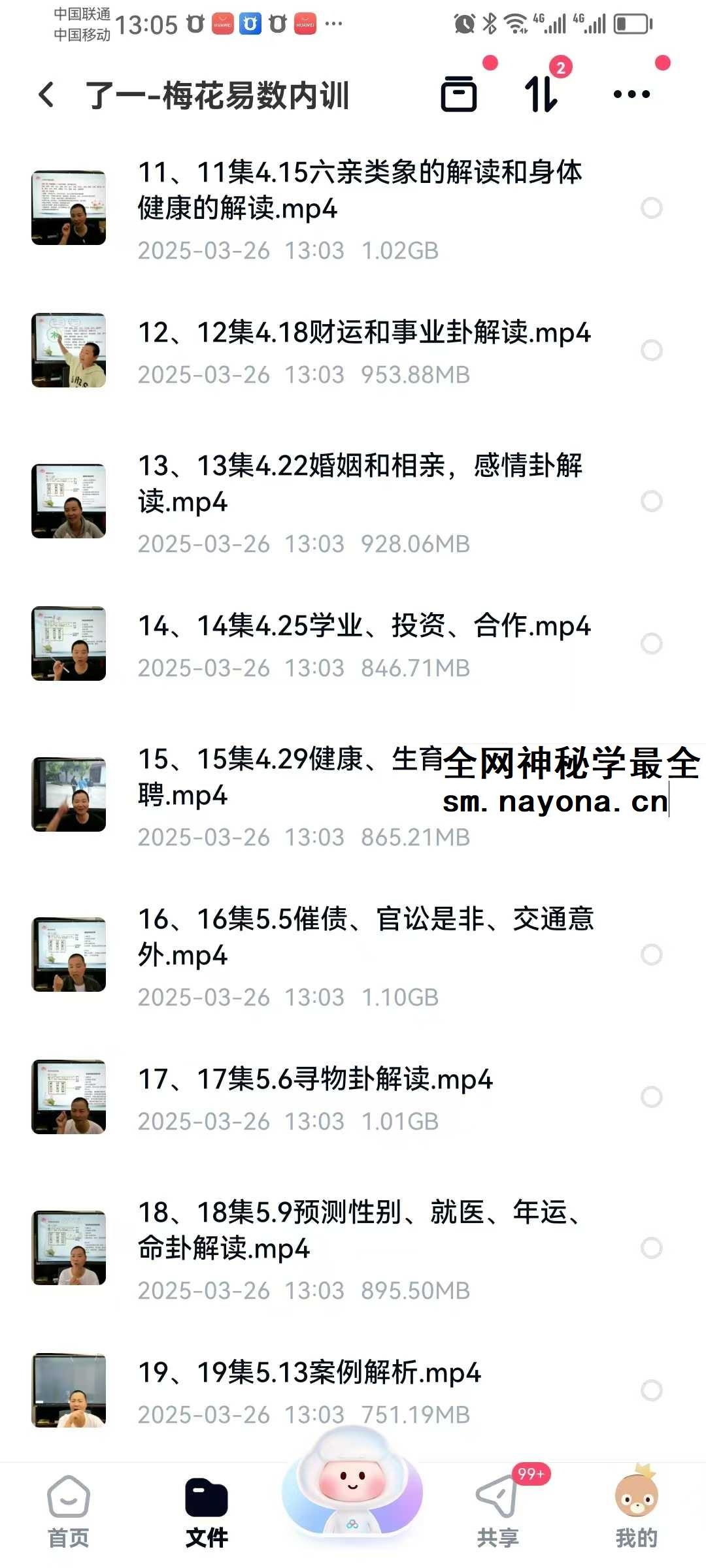 了一 梅花易数内训46集