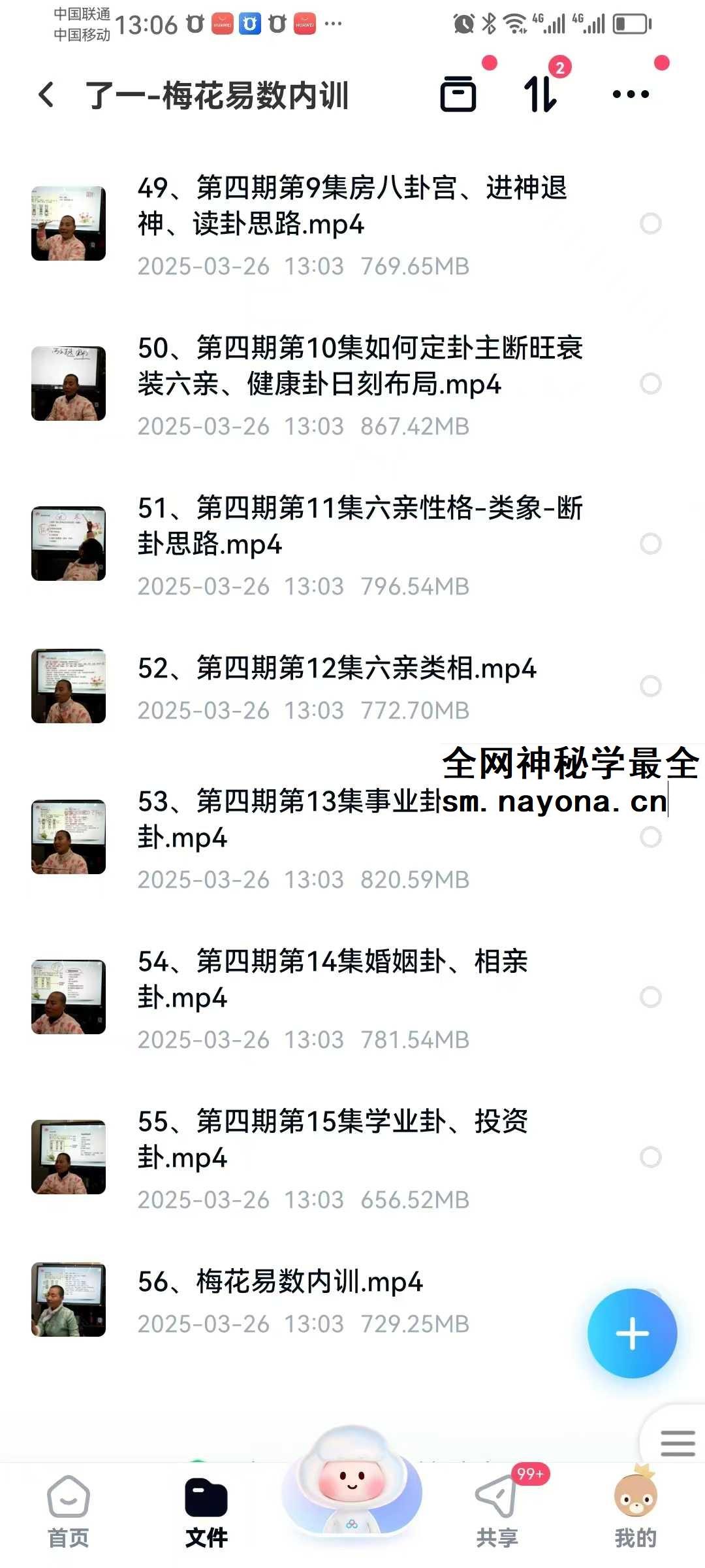 了一 梅花易数内训46集