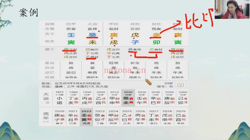 金莉《八字直播回放》20集视频
