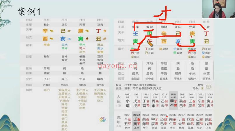 金莉《八字直播回放》20集视频