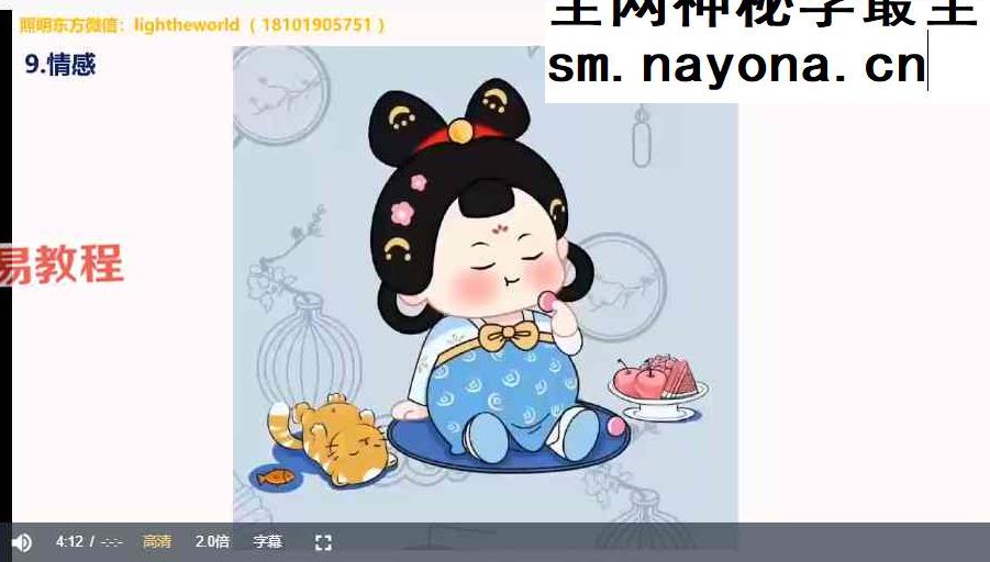照明东方头像分析高级班二期视频25集